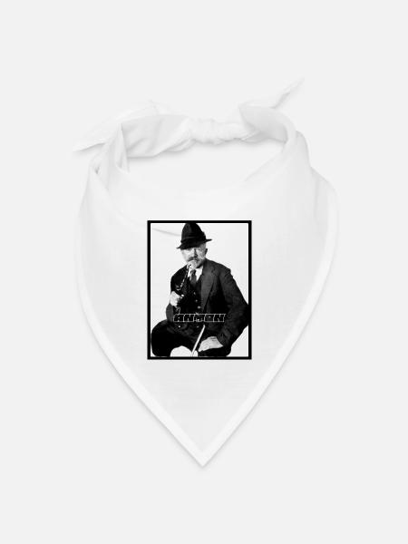 Anton - Bandana Dreieckstuch - Weiß