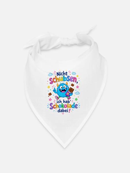 Einschulung - Bald Schulkind Bye Kindergarten - Bandana Dreieckstuch - Weiß