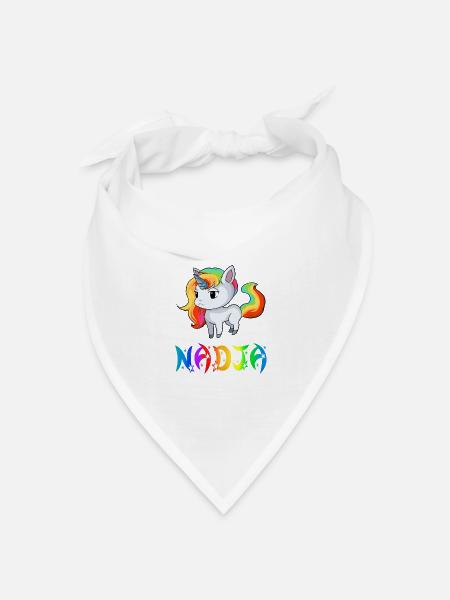 Nadja Einhorn - Bandana Dreieckstuch - Weiß