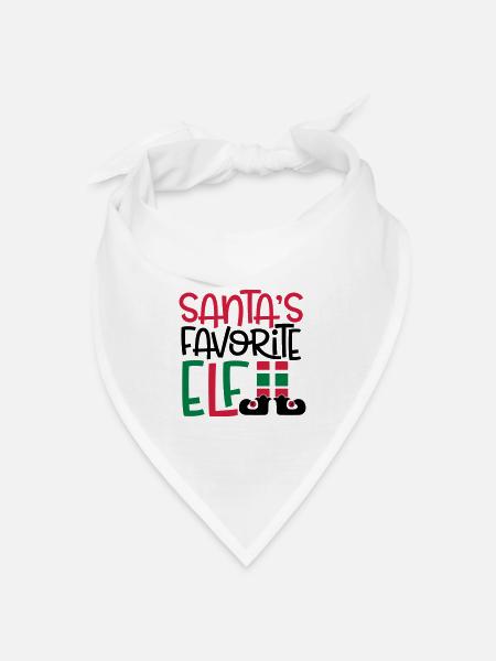elf - Bandana Dreieckstuch - Weiß
