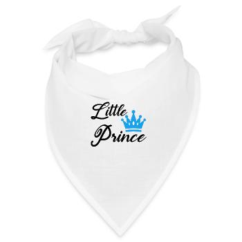 Kleiner Prinz - Bandana Dreieckstuch - Weiß - Vorne