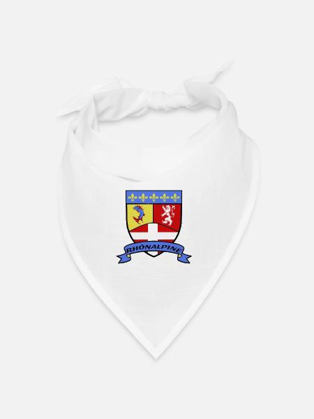 Rhônalpine - Bandana Dreieckstuch - Weiß