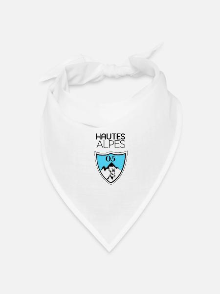 Hochalpen - Bandana Dreieckstuch - Weiß