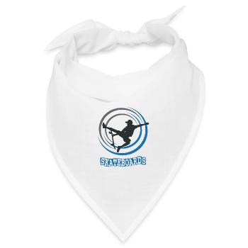 Decks - Bandana Dreieckstuch - Weiß - Vorne