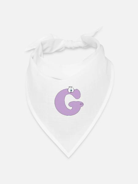 G - Bandana Dreieckstuch - Weiß