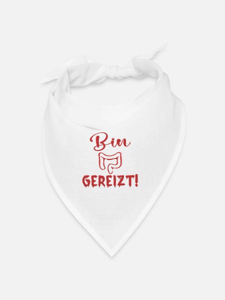 REIZDARM - Bandana Dreieckstuch - Weiß
