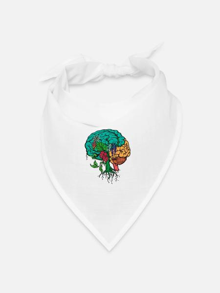 Baum Umwelt Erde Umweltschutz Umweltschützer - Bandana Dreieckstuch - Weiß