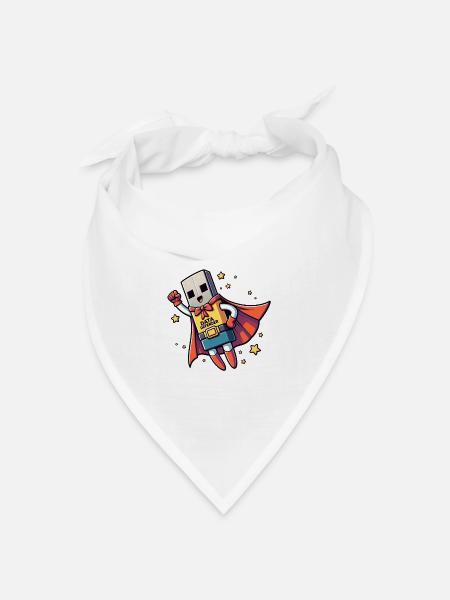 Data Defender - Bandana Dreieckstuch - Weiß