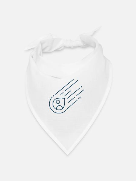 MAc Astroid01 - Bandana Dreieckstuch - Weiß