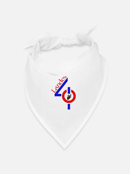 Landes - Bandana Dreieckstuch - Weiß