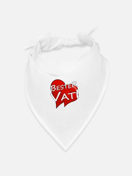 BESTER VATI - Bandana Dreieckstuch - Weiß