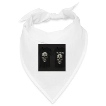 Anfang - Bandana Dreieckstuch - Weiß - Vorne