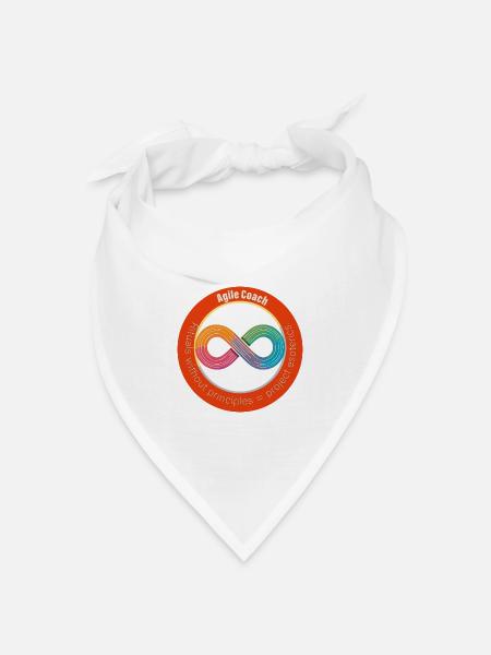Agile Esoterik? - Bandana Dreieckstuch - Weiß