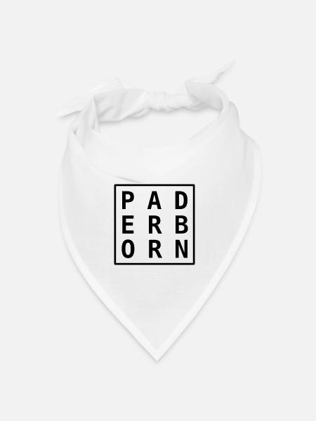 Paderborn Cap Design Shirt - Bandana Dreieckstuch - Weiß
