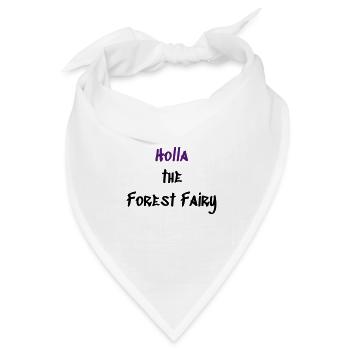 Forest Fairy - Bandana Dreieckstuch - Weiß - Vorne