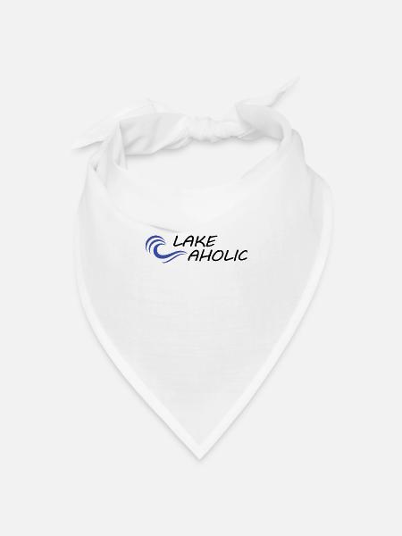 wasserratte kapitän lakeaholic beachparty - Bandana Dreieckstuch - Weiß
