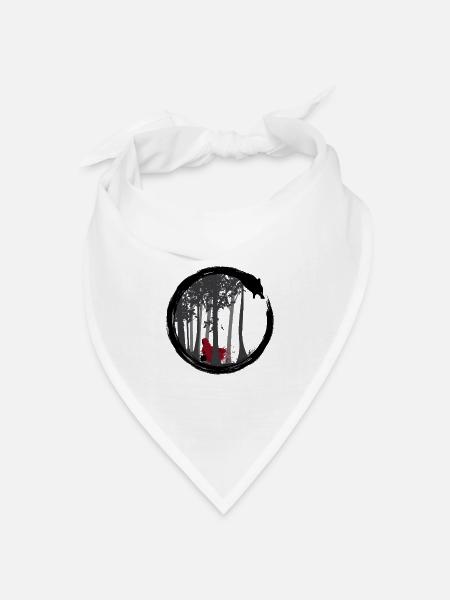 Little Red Riding Hood - Bandana Dreieckstuch - Weiß