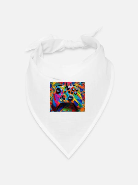 Colourbomb Controller - Bandana Dreieckstuch - Weiß