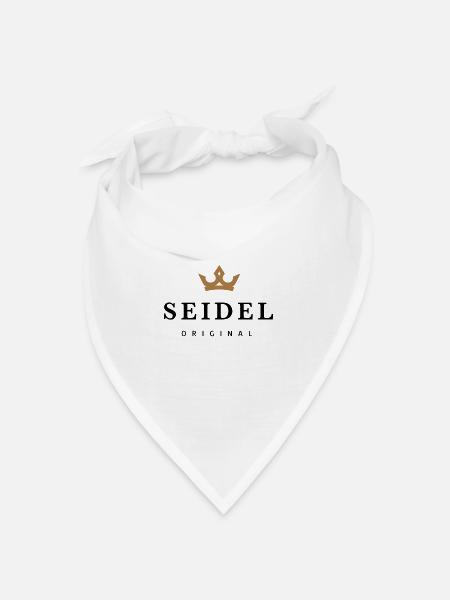 Seidel - Bandana Dreieckstuch - Weiß