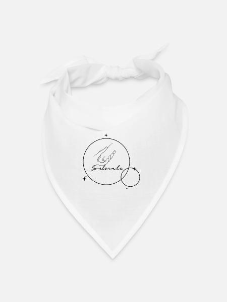 Soulmate - Bandana Dreieckstuch - Weiß