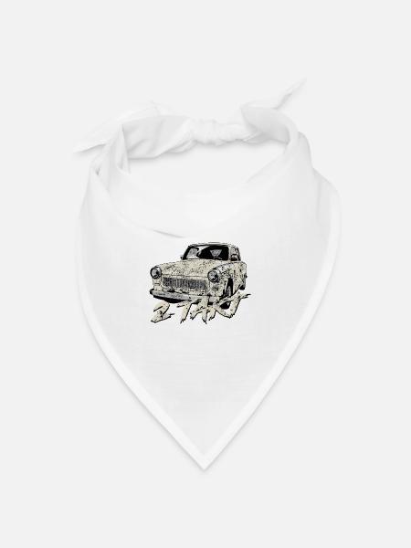  601 Papyrusweiss - Bandana Dreieckstuch - Weiß