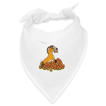 Fjord Apfel! - Bandana Dreieckstuch - Weiß - Vorne