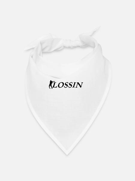 flossin - Bandana Dreieckstuch - Weiß