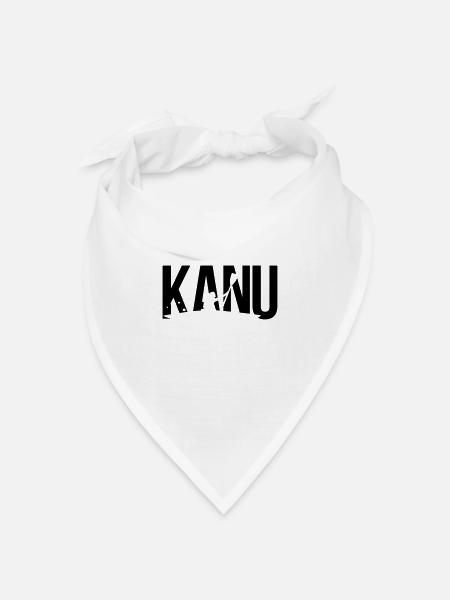 kanu - Bandana Dreieckstuch - Weiß