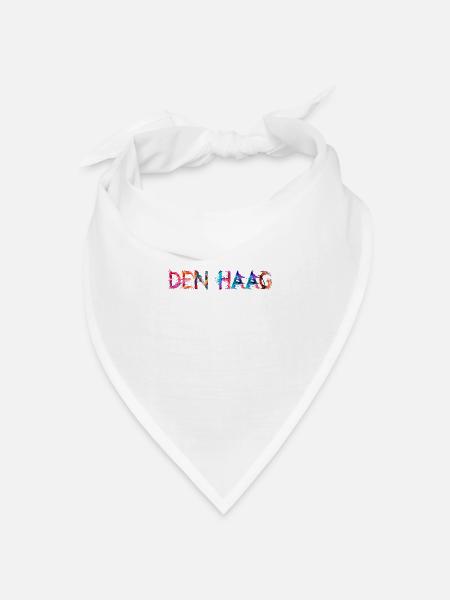 Den Haag Den Haag - Bandana Dreieckstuch - Weiß