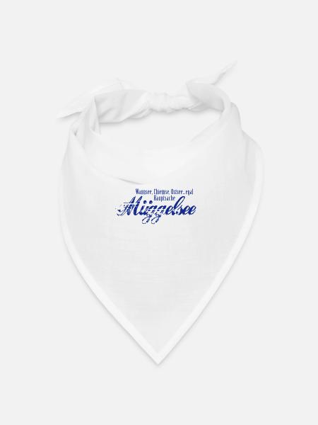 e e Design HauptsacheMueg - Bandana Dreieckstuch - Weiß