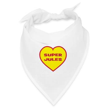 Super jules - Bandana Dreieckstuch - Weiß - Vorne