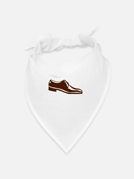 Mokassin-Schuh ein Mann Schuhe - Bandana Dreieckstuch - Weiß