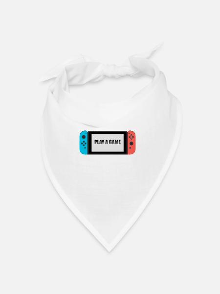 Switch Game - Bandana Dreieckstuch - Weiß