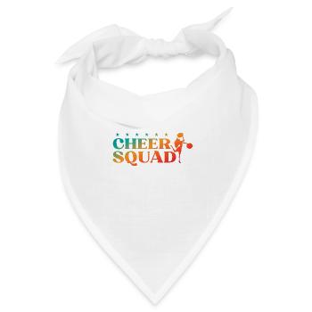 Cheer Squad Cheerleader Cheerleading Cheerdance Gy - Bandana Dreieckstuch - Weiß - Vorne
