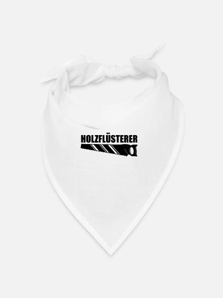 Handwerker Handyman Handwerk Werkzeug Baustelle - Bandana Dreieckstuch - Weiß