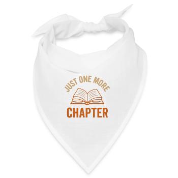 Buch-Illustration mit inspirierender Botschaft - Bandana Dreieckstuch - Weiß - Vorne