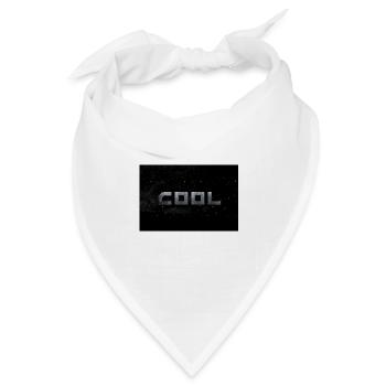 COOL einfach COOL - Bandana Dreieckstuch - Weiß - Vorne