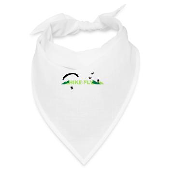 Hike Fly - Bandana Dreieckstuch - Weiß - Vorne