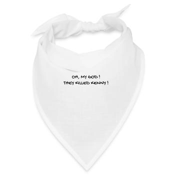 Cinema / Film / Zitat / TV-Serie - Bandana Dreieckstuch - Weiß - Vorne