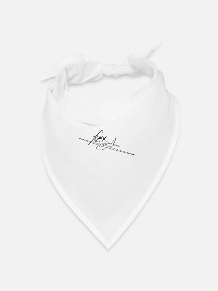 MDM Fox - Bandana Dreieckstuch - Weiß