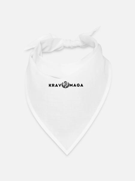Krav Maga Merch - Bandana Dreieckstuch - Weiß