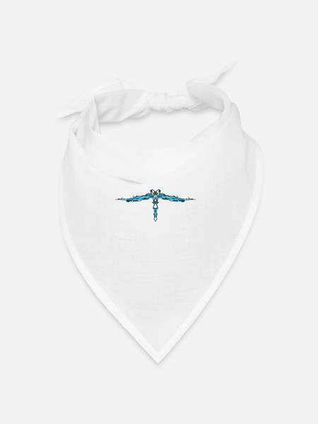 Blauer Engel - Bandana Dreieckstuch - Weiß