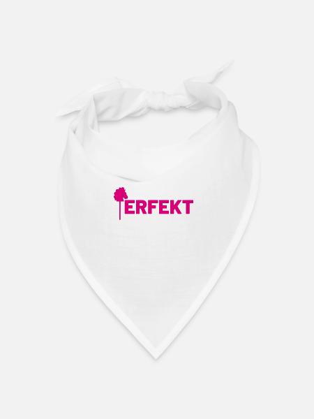 perfekt hobby horse - Bandana Dreieckstuch - Weiß
