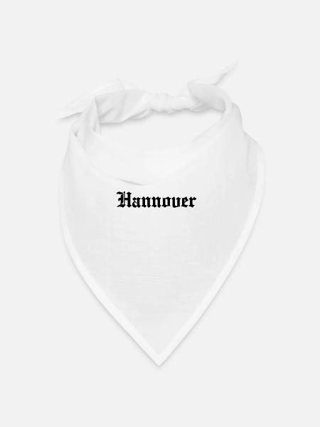 Hannover - Bandana Dreieckstuch - Weiß