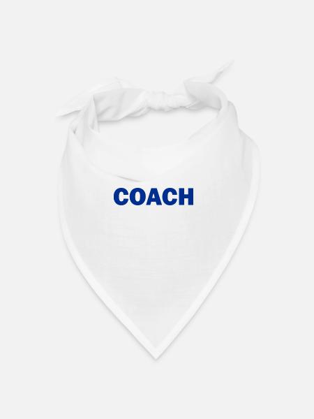 Coach - Bandana Dreieckstuch - Weiß