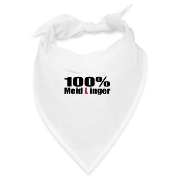 wien meidlinger - Bandana Dreieckstuch - Weiß - Vorne