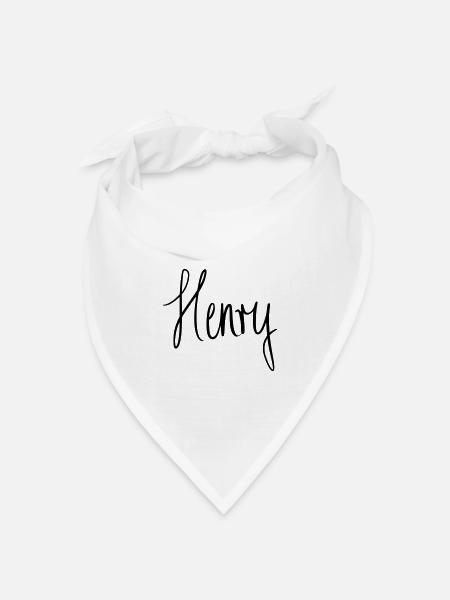Henry - Bandana Dreieckstuch - Weiß