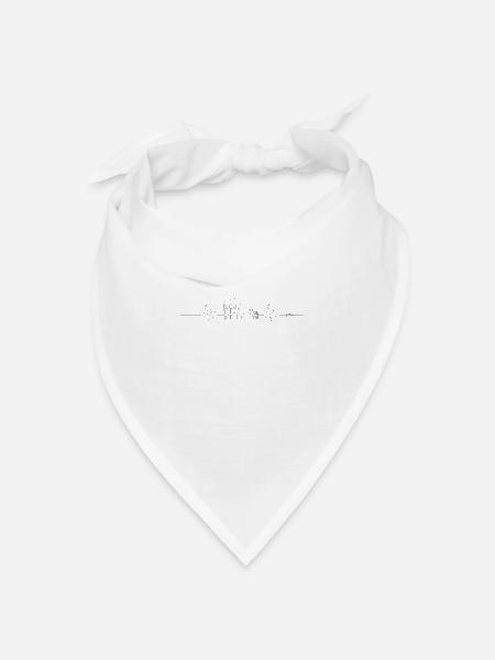 Rom - Bandana Dreieckstuch - Weiß