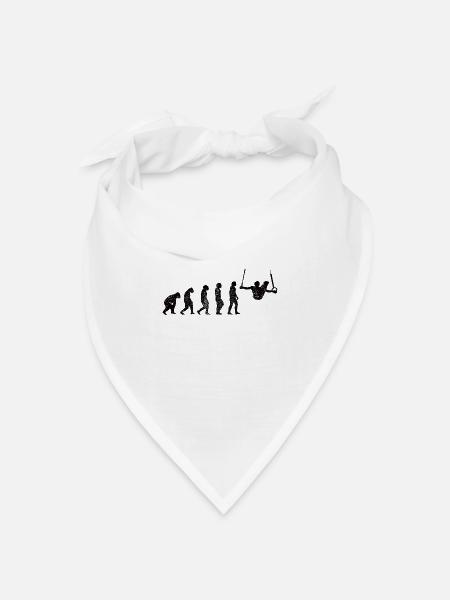 Turnen Bodenturnen Turner Turnverein Geräteturnen - Bandana Dreieckstuch - Weiß