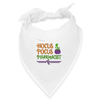 Pharmacist Halloween - Bandana Dreieckstuch - Weiß - Vorne